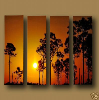 Dafen Oil Painting on canvas sunglow -set453 Dafen Oil Painting on canvas sunglow -set453